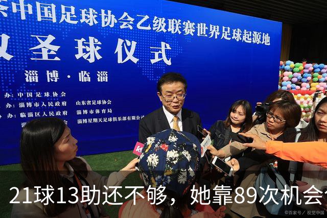 21球13助还不够，她靠89次机会创造拿下第三座金球奖